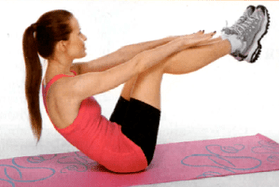 cleachtaí do chailliúint saille bolg