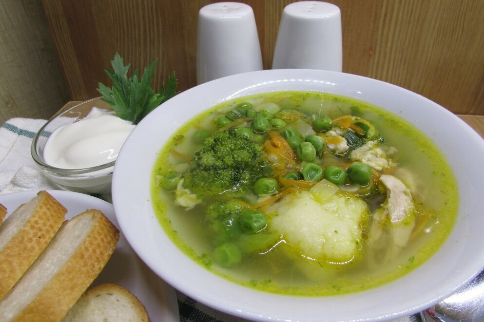 Broth feola le cóilis agus brocailí